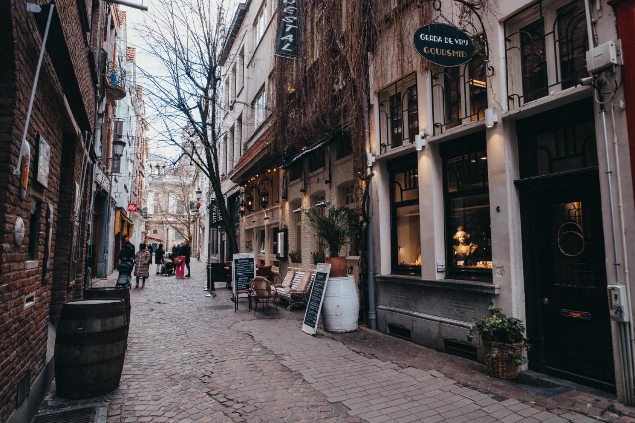 Huize 'De Moriaan' In Historic Center Villa Antwerpen Bagian luar foto